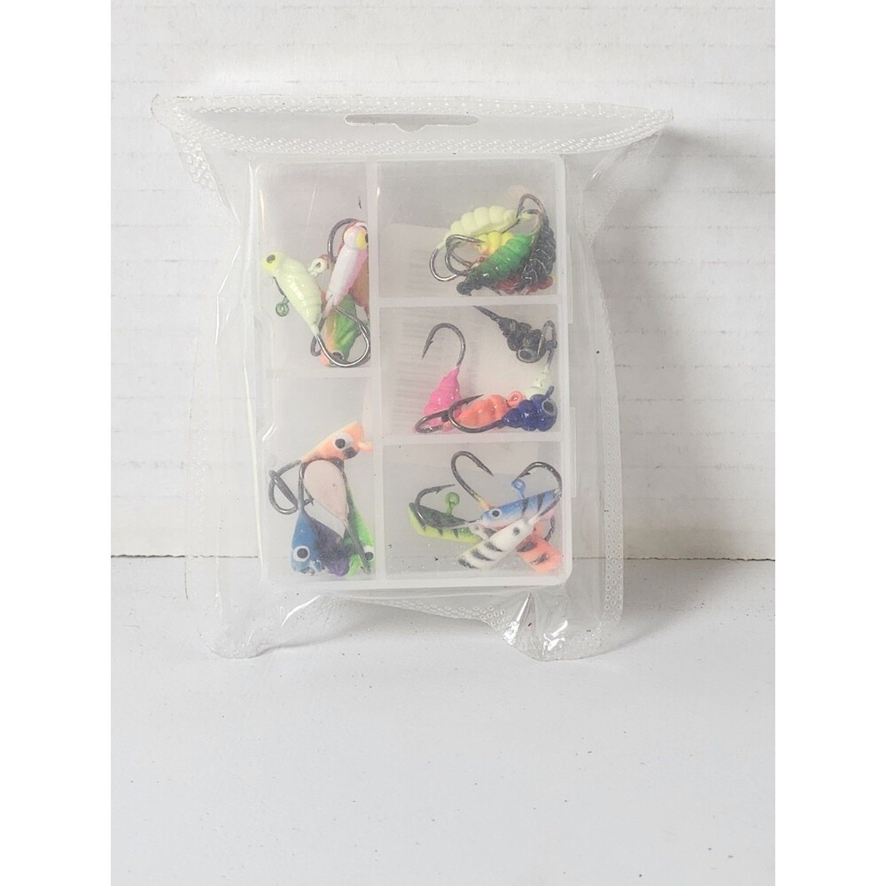 24 Piece Ice Fishing Lure Set